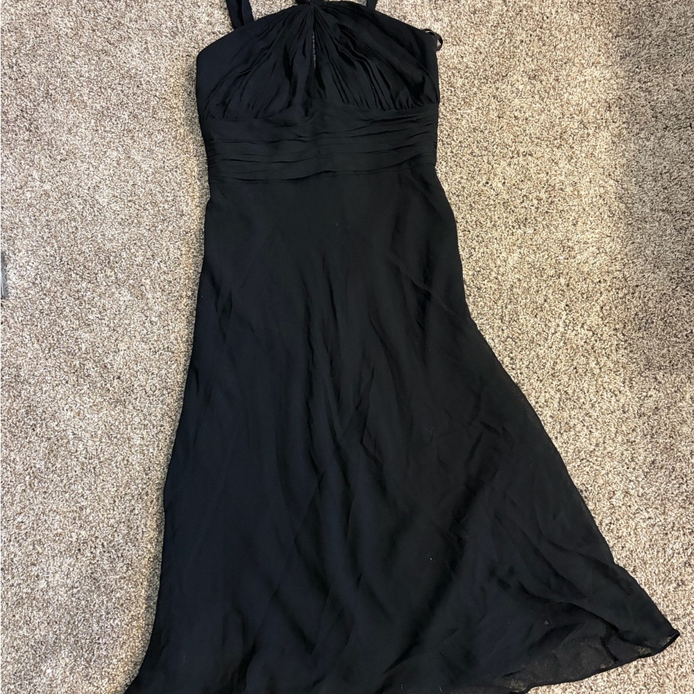 Silk Anne Klein Black Dress